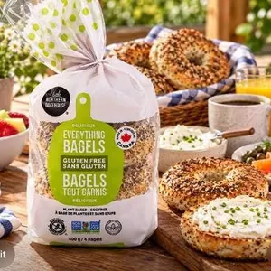 Gluten Free Everything Bagels, 6x400g