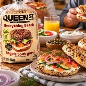 Queen St. Superfood Everything Bagels 5x464g