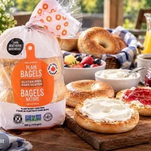 Northern Bakehouse Gluten Free Plain Bagels 6x400g