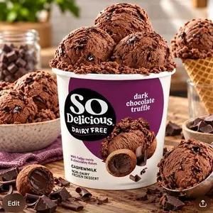 So Delicious Dark Chocolate Truffle 6x500ml