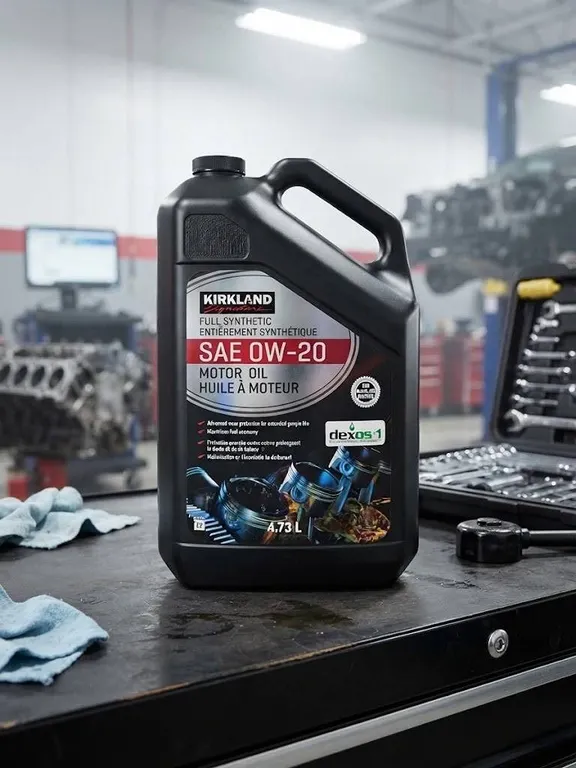 Kirkland SAE 0W-20 Full Synthetic Motor Oil 4.73L