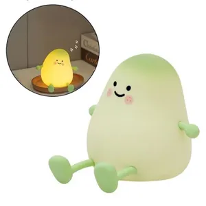 Lot of 2 - BildeeMait Green Mango Silicone Lamp