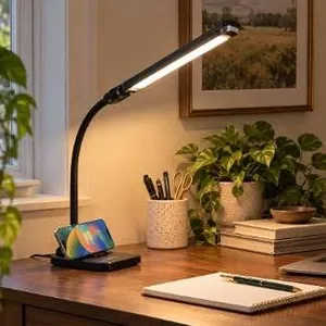OttLite Swivel LED Lamp With USB Charging