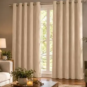 Beautyrest Black 100% Blackout Curtain 2 Panels