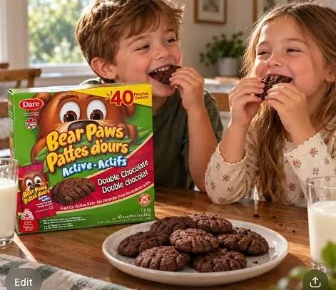 Bear Paws Double Chocolate 40 Pouches