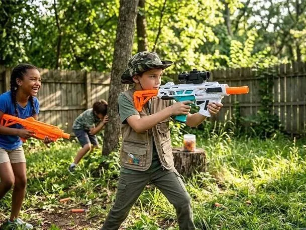 Shooting Elite Soft Bullet Water Bead Toy Gun