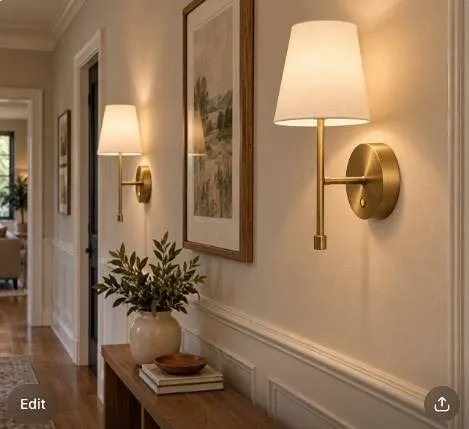 Globe 2-Pack Rechargeable LED Wall Sconces