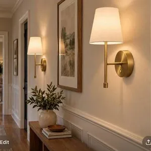 Globe 2-Pack Rechargeable LED Wall Sconces