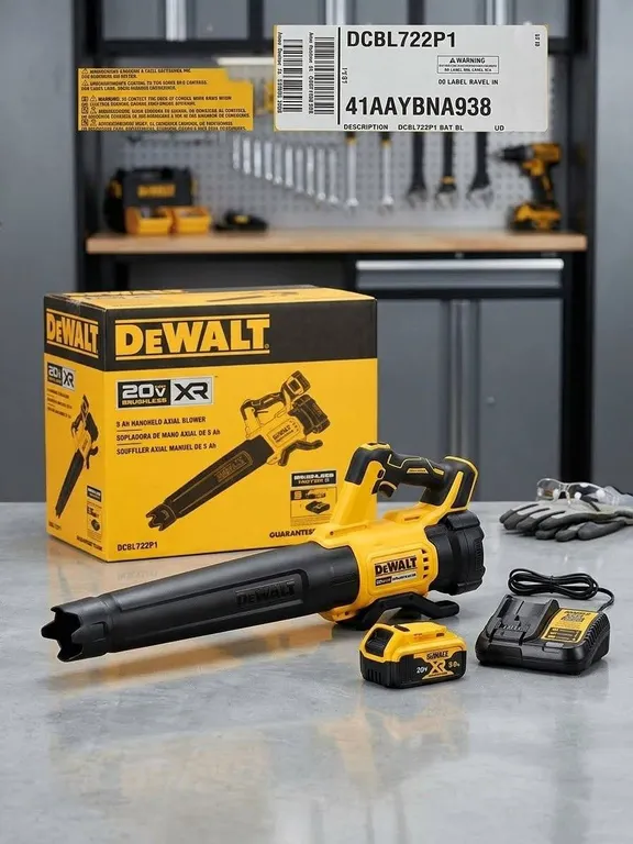 DeWalt 20V Max XR 5Ah Axial Blower Kit
