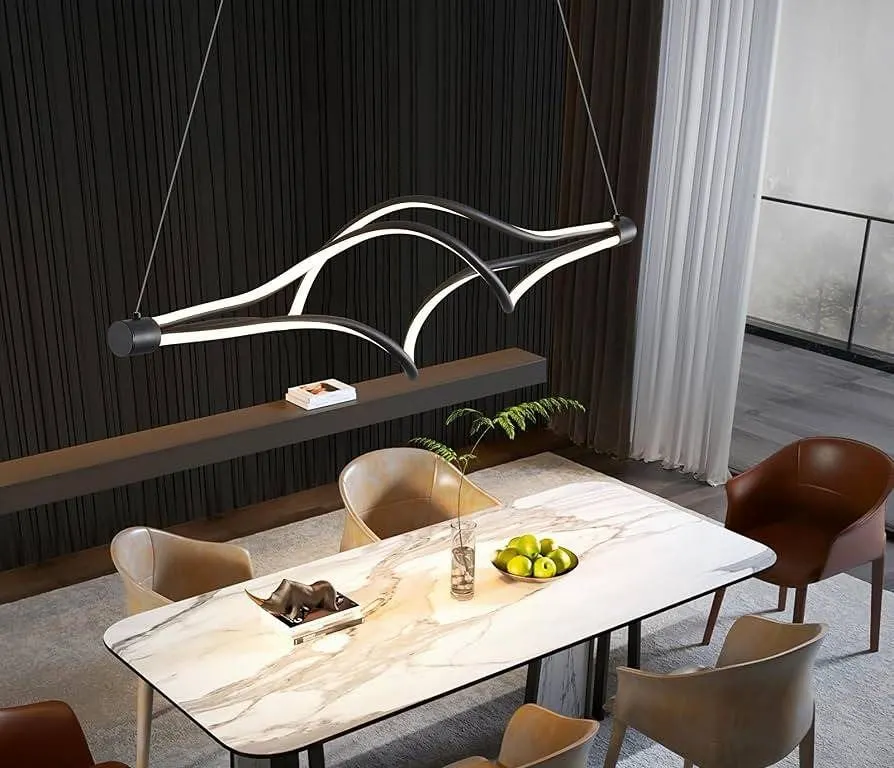 Dnshjue Modern Home Lighting Black 108x28x28cm
