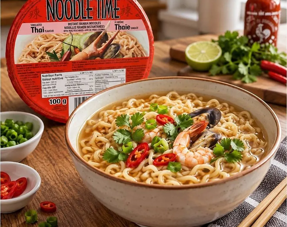 Noodle Time Thai Flavour Instant Ramen 12x100g