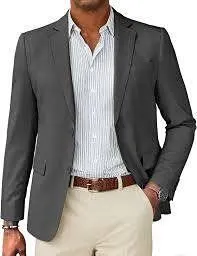 Haggar Black Blazer, 46L, Two-Button