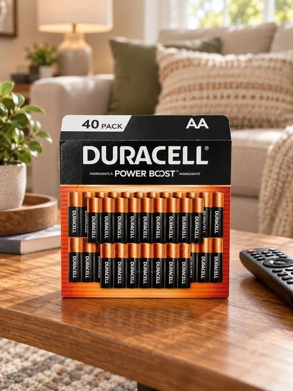 Duracell AA Power Boost Batteries 40 Pack