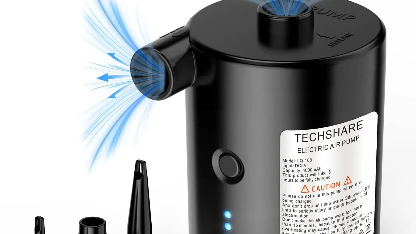LQ-168 Rechargeable Electric Air Pump