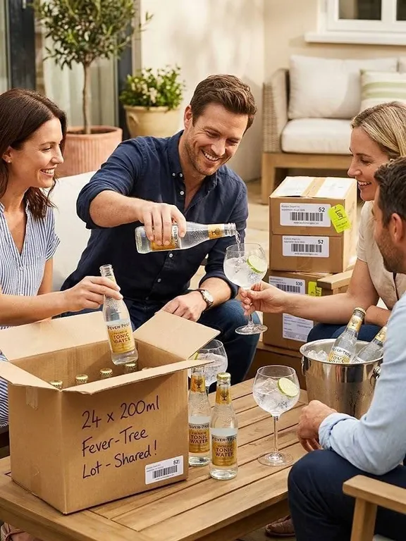 Fever-Tree Premium Tonic Water 200ml, 24 Pack