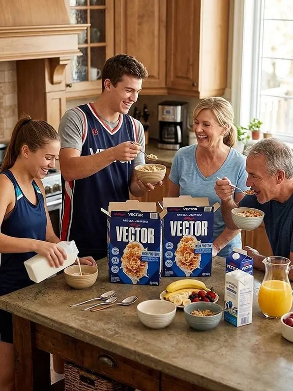Kellogg's Vector Mega Jumbo Cereal 1.13 kg