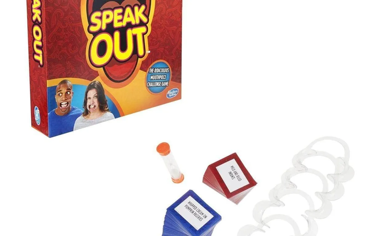 Hasbro Speak Out Game With 400 Phrases