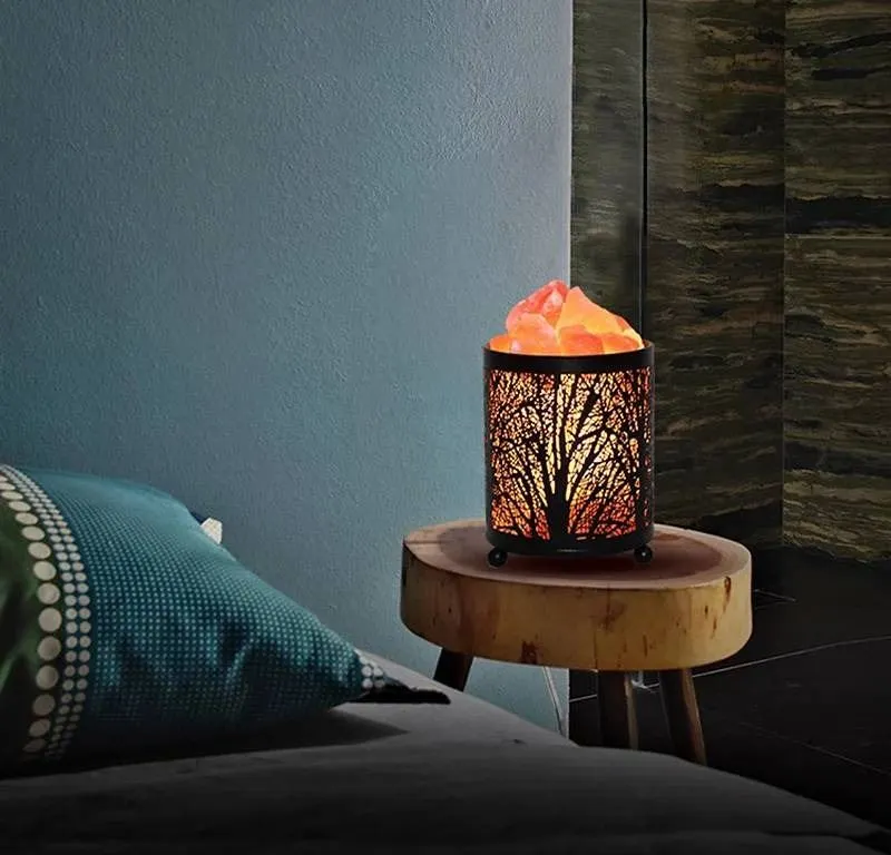 Zanflare Himalayan Salt Lamp LE-008 Metal Basket
