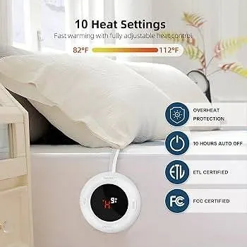 Gotcozy Heated Mattress Pad Full Size