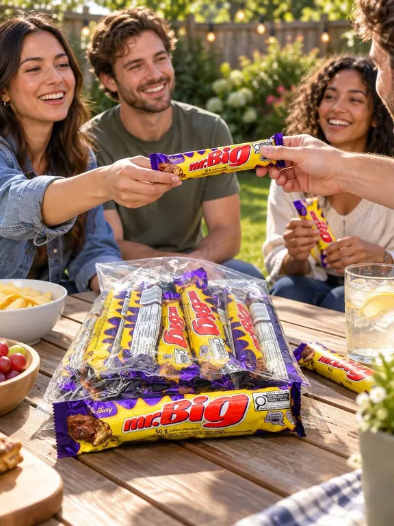 Mr. Big Candy Bars 12 Pack 58g Each