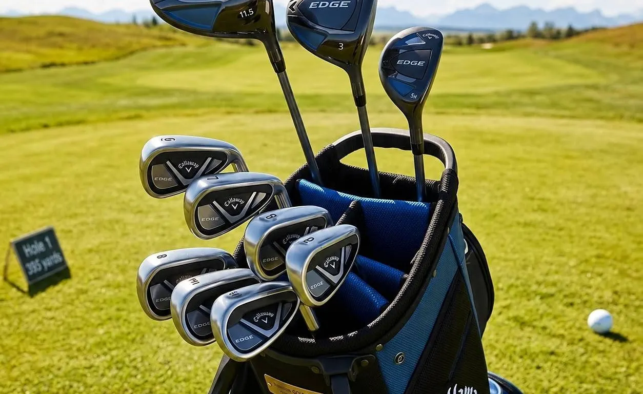 Callaway Edge Golf Club Set With Headcovers
