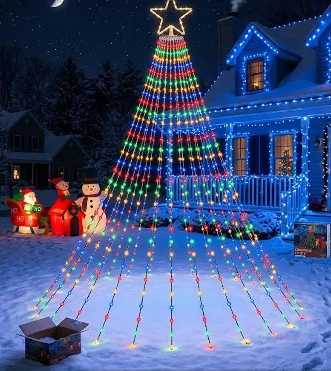 Fantspati 23ft Outdoor Christmas Lights
