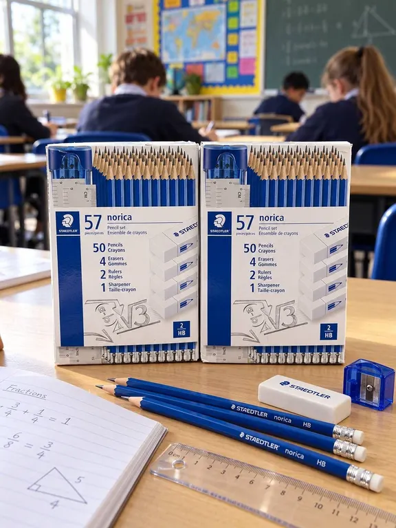 2 Staedtler Norica 57 Pencil Sets (50 Each)