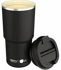 Asobu Ceramic Lined Travel Mug 22oz Black