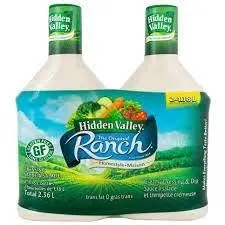 Hidden Valley Ranch Homestyle 2 Bottles 1.18L Each