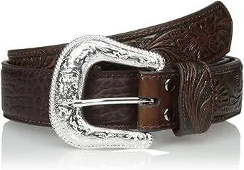 Silver Jeans Co. Brown Embossed Leather Belt M/M