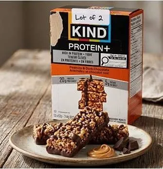 KIND Protein+ Peanuts Dark Chocolate 12 Bars