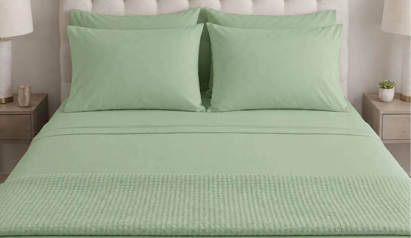 Comfy Bamboo World Queen 4-Piece Sheet Set