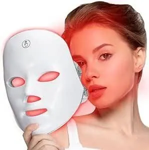 LED Light Therapy Mask Device, 7 Colours
