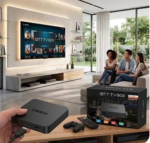 OTT TV Box 4K Android Multimedia Gateway