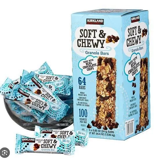 Kirkland Soft & Chewy Granola Bars, 1.54kg