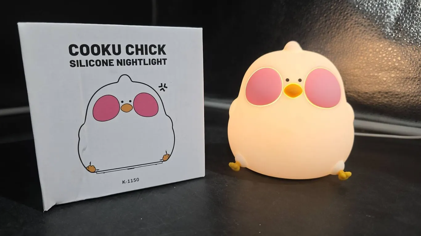 Cooku Chick Silicone Nightlight with Remote