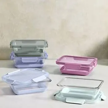Ello Glass Food Storage Containers Set Of 6