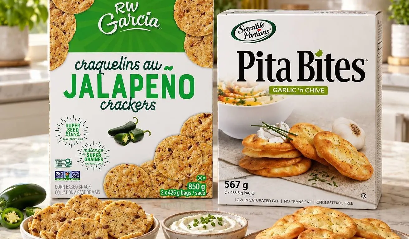 RW Garcia Jalapeño Crackers & Pita Bites Lot