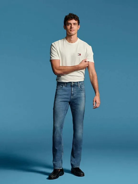 Tommy Hilfiger TH Flex Jeans 40x30 Blue Denim