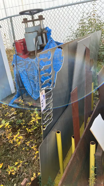 STAINLESS PLATE. 1/8" 12 SQ FT, 1/4" 8 SQ FT