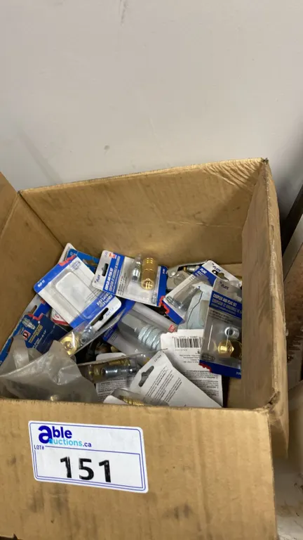 4 BOXES WITH ASST AIR FITTINGS