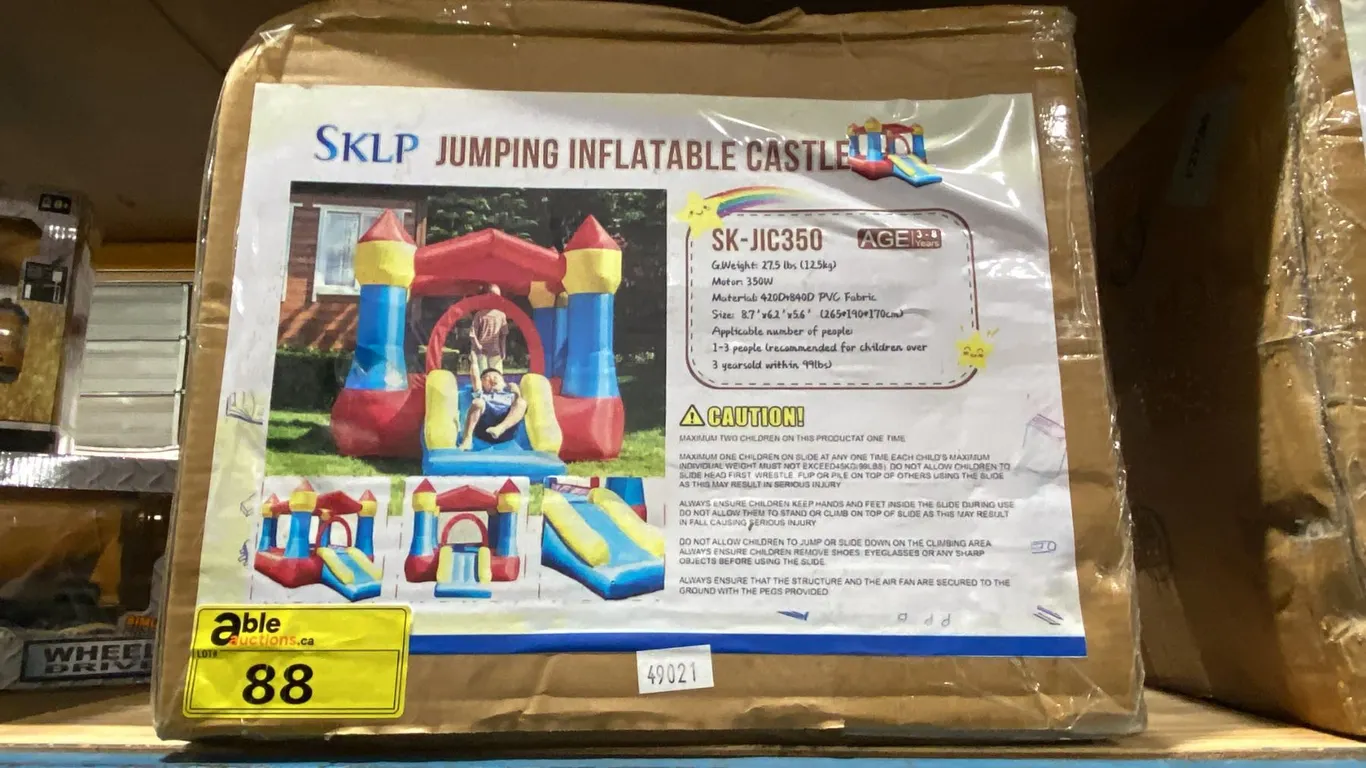 SKLP SK-JIC350 JUMPING INFLATABLE CASTLE