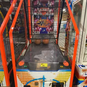 LAI GAMES SLAM 'N' JAM BASKETBALL HOOP COMMERCIAL COIN OPERATED ARCADE TICKET REDEMPTION MACHINE