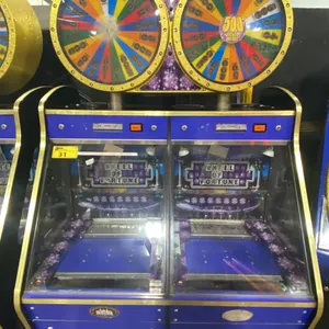ICE GAMES WHEEL OF FORTUNE COMMERCIAL COIN OPERATED ARCADE TOKEN REDEMPTION MACHINE