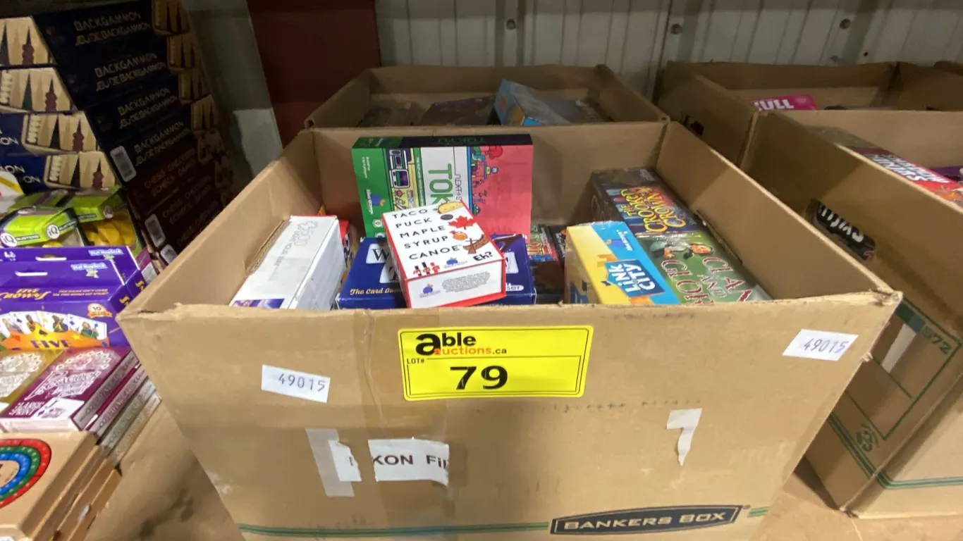 2 BOXES OF ASSORTED CARD GAMES & MINI GAMES *MOST SEALED*