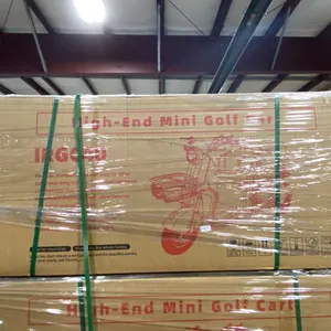 IRGC40 HIGH END MINI 2 SEATER ELECTRIC MINI GOLF CART *HAS KEYS & CHARGER, COLOR RED*