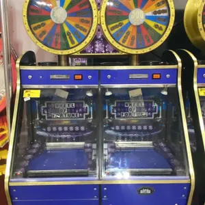ICE GAMES WHEEL OF FORTUNE COMMERCIAL COIN OPERATED ARCADE TOKEN REDEMPTION MACHINE