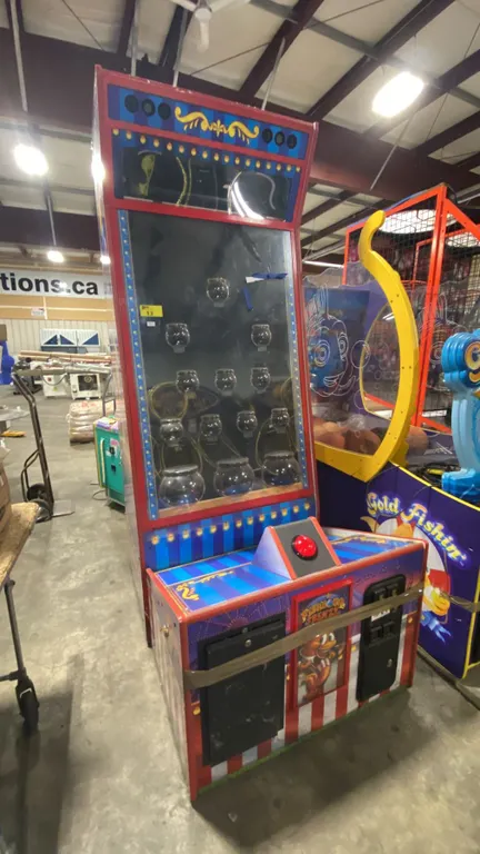 TEAMPLAY FISHBOWL FRENZY DIGITAL COMMERCIAL COIN OPERATED ARCADE TICKET REDEMPTION MACHINE