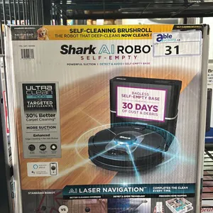 SHARK AI ROBOT VACUUM: *WORKING CONDITION UNKNOWN/MAY BE MISSING PARTS & OR PIECES*