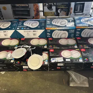 SHELF OF GLOBE 4" SMART RECESSED LIGHTING KITS: *WORKING CONDITION UNKNOWN/MAY BE MISSING PARTS & OR